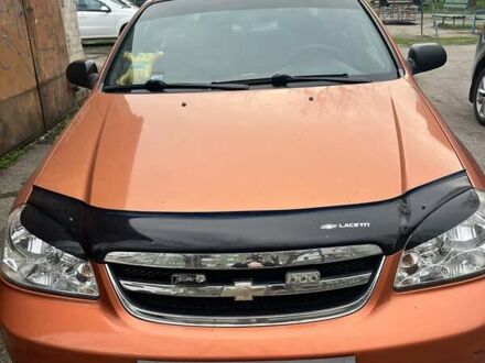 Оранжевый Шевроле Лачетти, объемом двигателя 1.6 л и пробегом 176 тыс. км за 4300 $, фото 1 на Automoto.ua