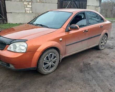 Оранжевый Шевроле Лачетти, объемом двигателя 1.8 л и пробегом 240 тыс. км за 2999 $, фото 1 на Automoto.ua