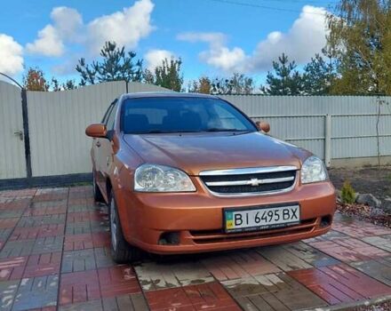 Оранжевый Шевроле Лачетти, объемом двигателя 1.8 л и пробегом 270 тыс. км за 5300 $, фото 1 на Automoto.ua