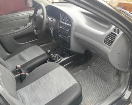 Чорний Шевроле Ланос, об'ємом двигуна 1.5 л та пробігом 206 тис. км за 2950 $, фото 11 на Automoto.ua