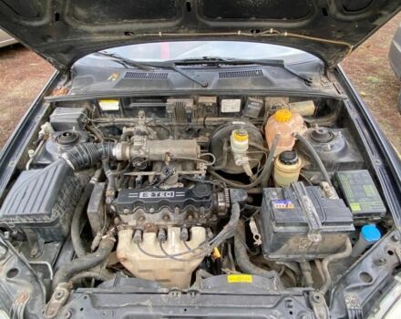 Черный Шевроле Ланос, объемом двигателя 1.5 л и пробегом 200 тыс. км за 2800 $, фото 14 на Automoto.ua