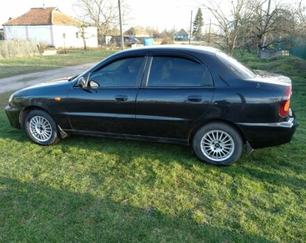 Чорний Шевроле Ланос, об'ємом двигуна 1.5 л та пробігом 208 тис. км за 3000 $, фото 10 на Automoto.ua