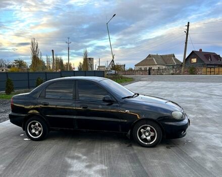 Чорний Шевроле Ланос, об'ємом двигуна 1.5 л та пробігом 250 тис. км за 2300 $, фото 2 на Automoto.ua