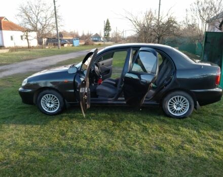 Чорний Шевроле Ланос, об'ємом двигуна 1.5 л та пробігом 208 тис. км за 3000 $, фото 1 на Automoto.ua