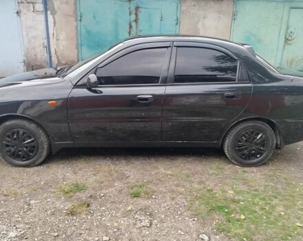Чорний Шевроле Ланос, об'ємом двигуна 1.5 л та пробігом 206 тис. км за 2950 $, фото 4 на Automoto.ua