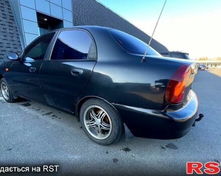 Чорний Шевроле Ланос, об'ємом двигуна 1.5 л та пробігом 217 тис. км за 2330 $, фото 3 на Automoto.ua