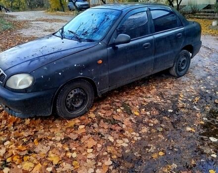 Черный Шевроле Ланос, объемом двигателя 1.5 л и пробегом 480 тыс. км за 1500 $, фото 5 на Automoto.ua