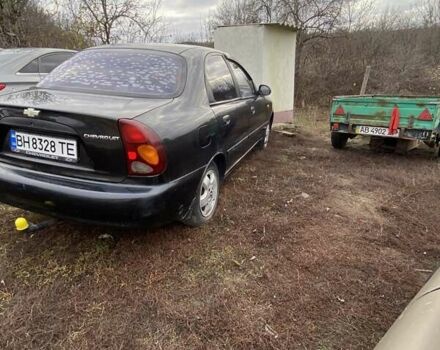 Черный Шевроле Ланос, объемом двигателя 1.5 л и пробегом 200 тыс. км за 2800 $, фото 4 на Automoto.ua