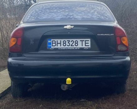 Черный Шевроле Ланос, объемом двигателя 1.5 л и пробегом 200 тыс. км за 2800 $, фото 5 на Automoto.ua