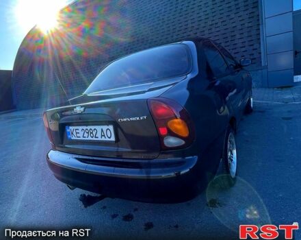 Чорний Шевроле Ланос, об'ємом двигуна 1.5 л та пробігом 217 тис. км за 2330 $, фото 4 на Automoto.ua