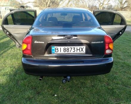 Чорний Шевроле Ланос, об'ємом двигуна 1.5 л та пробігом 208 тис. км за 3000 $, фото 7 на Automoto.ua