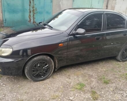 Чорний Шевроле Ланос, об'ємом двигуна 1.5 л та пробігом 206 тис. км за 2950 $, фото 2 на Automoto.ua