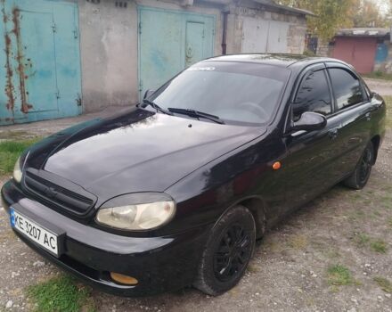 Чорний Шевроле Ланос, об'ємом двигуна 1.5 л та пробігом 206 тис. км за 2950 $, фото 1 на Automoto.ua