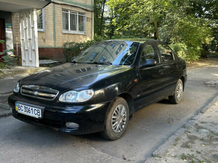 Черный Шевроле Ланос, объемом двигателя 0 л и пробегом 113 тыс. км за 2200 $, фото 1 на Automoto.ua