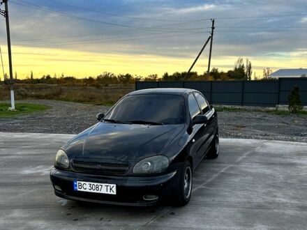 Чорний Шевроле Ланос, об'ємом двигуна 1.5 л та пробігом 250 тис. км за 2300 $, фото 1 на Automoto.ua