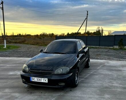 Чорний Шевроле Ланос, об'ємом двигуна 1.5 л та пробігом 250 тис. км за 2300 $, фото 1 на Automoto.ua