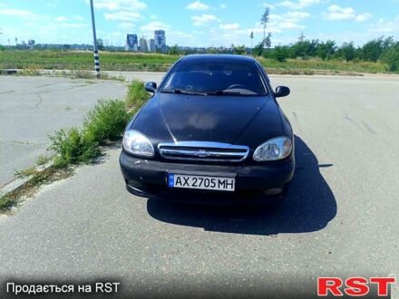 Чорний Шевроле Ланос, об'ємом двигуна 1.5 л та пробігом 190 тис. км за 1500 $, фото 1 на Automoto.ua