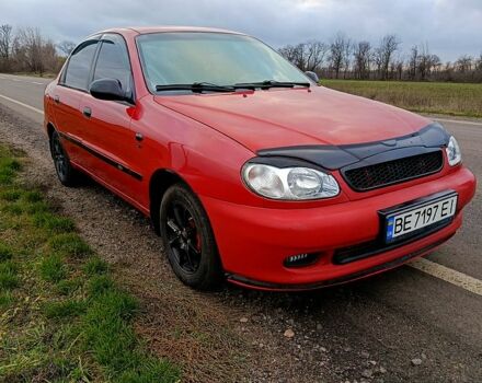 Червоний Шевроле Ланос, об'ємом двигуна 1.5 л та пробігом 221 тис. км за 3000 $, фото 1 на Automoto.ua