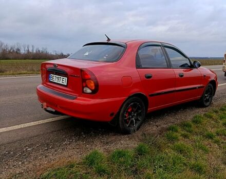 Червоний Шевроле Ланос, об'ємом двигуна 1.5 л та пробігом 221 тис. км за 3000 $, фото 3 на Automoto.ua