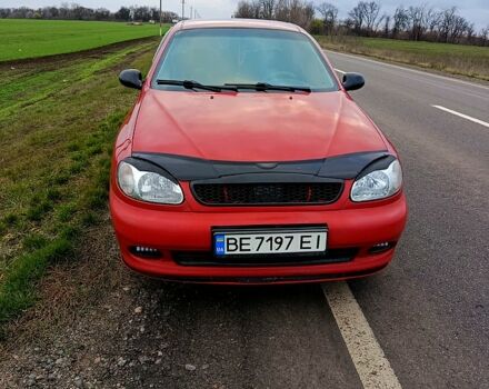 Червоний Шевроле Ланос, об'ємом двигуна 1.5 л та пробігом 221 тис. км за 3000 $, фото 4 на Automoto.ua