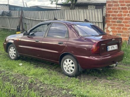 Шевроле Ланос 2007 в Полтаве на Automoto.ua Красный Шевроле Ланос, объемом двигателя 1.5 л и пробегом 198 тыс. км за 3200 $, фото 1 на Automoto.ua