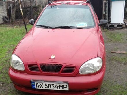 Червоний Шевроле Ланос, об'ємом двигуна 1.5 л та пробігом 200 тис. км за 1043 $, фото 1 на Automoto.ua