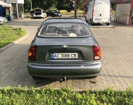 Сірий Шевроле Ланос, об'ємом двигуна 1.4 л та пробігом 331 тис. км за 1700 $, фото 4 на Automoto.ua