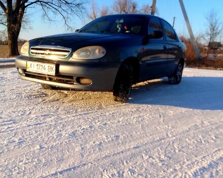 Сірий Шевроле Ланос, об'ємом двигуна 1.5 л та пробігом 0 тис. км за 1950 $, фото 3 на Automoto.ua