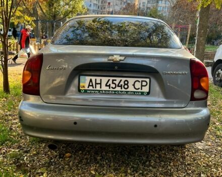 Серый Шевроле Ланос, объемом двигателя 1.5 л и пробегом 108 тыс. км за 1600 $, фото 7 на Automoto.ua