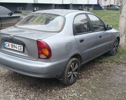 Серый Шевроле Ланос, объемом двигателя 1.5 л и пробегом 315 тыс. км за 1700 $, фото 3 на Automoto.ua