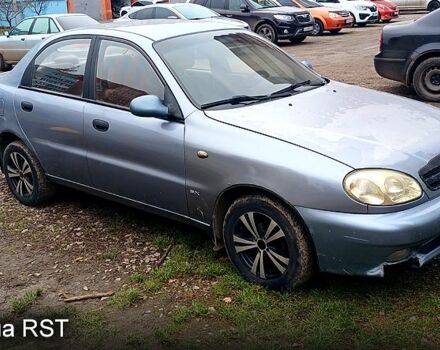 Серый Шевроле Ланос, объемом двигателя 1.5 л и пробегом 315 тыс. км за 1700 $, фото 2 на Automoto.ua