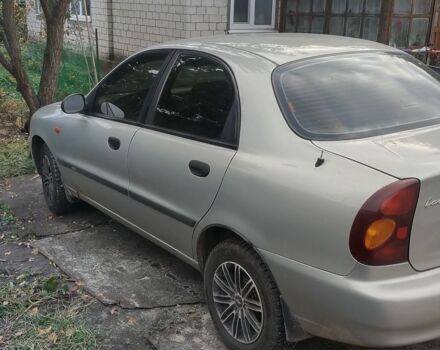 Сірий Шевроле Ланос, об'ємом двигуна 1.5 л та пробігом 200 тис. км за 2600 $, фото 4 на Automoto.ua