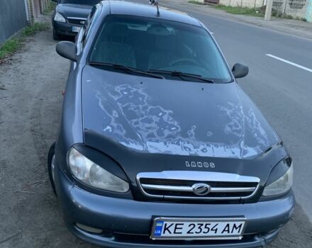 Серый Шевроле Ланос, объемом двигателя 1.5 л и пробегом 240 тыс. км за 1700 $, фото 3 на Automoto.ua