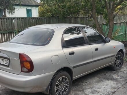 Серый Шевроле Ланос, объемом двигателя 1.5 л и пробегом 200 тыс. км за 2600 $, фото 1 на Automoto.ua