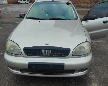 Серый Шевроле Ланос, объемом двигателя 1.5 л и пробегом 200 тыс. км за 1750 $, фото 1 на Automoto.ua