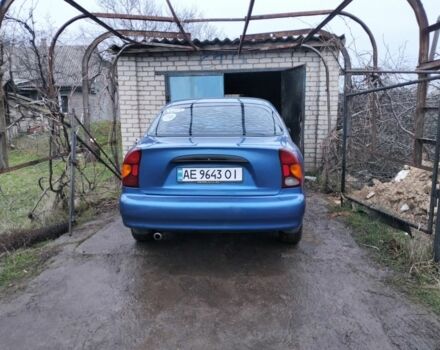 Синий Шевроле Ланос, объемом двигателя 1.5 л и пробегом 300 тыс. км за 2100 $, фото 5 на Automoto.ua