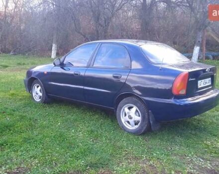 Синий Шевроле Ланос, объемом двигателя 1.5 л и пробегом 145 тыс. км за 1900 $, фото 3 на Automoto.ua