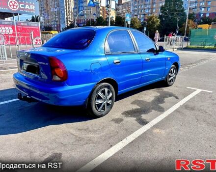 Синій Шевроле Ланос, об'ємом двигуна 1.5 л та пробігом 188 тис. км за 2000 $, фото 11 на Automoto.ua