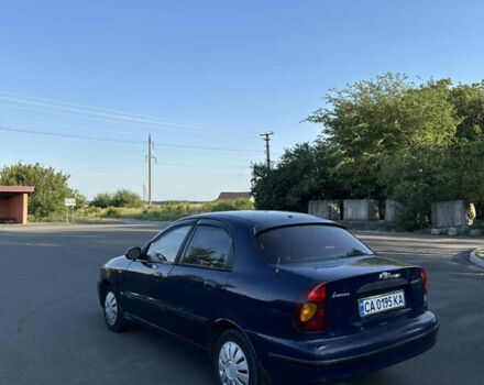 Синий Шевроле Ланос, объемом двигателя 1.5 л и пробегом 280 тыс. км за 1850 $, фото 4 на Automoto.ua