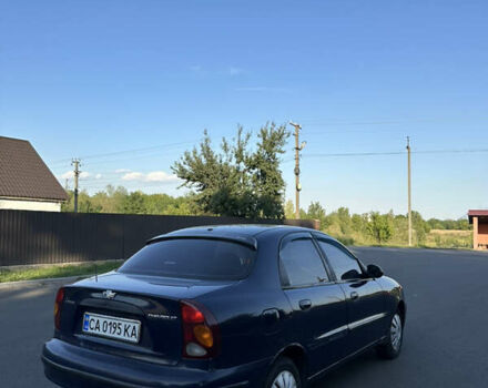 Синий Шевроле Ланос, объемом двигателя 1.5 л и пробегом 280 тыс. км за 1850 $, фото 2 на Automoto.ua