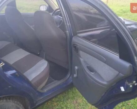 Синий Шевроле Ланос, объемом двигателя 1.5 л и пробегом 145 тыс. км за 1900 $, фото 8 на Automoto.ua