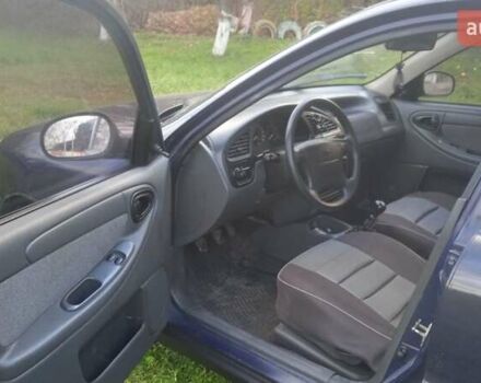 Синий Шевроле Ланос, объемом двигателя 1.5 л и пробегом 145 тыс. км за 1900 $, фото 6 на Automoto.ua