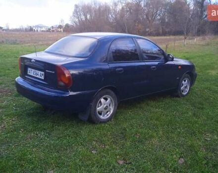 Синий Шевроле Ланос, объемом двигателя 1.5 л и пробегом 145 тыс. км за 1900 $, фото 4 на Automoto.ua