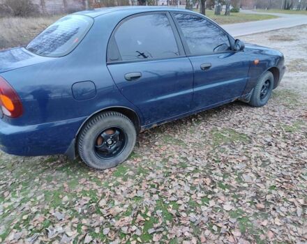 Синій Шевроле Ланос, об'ємом двигуна 1.5 л та пробігом 118 тис. км за 1500 $, фото 3 на Automoto.ua