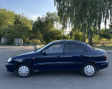 Синий Шевроле Ланос, объемом двигателя 1.5 л и пробегом 280 тыс. км за 1850 $, фото 5 на Automoto.ua