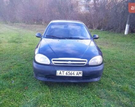 Синий Шевроле Ланос, объемом двигателя 1.5 л и пробегом 145 тыс. км за 1900 $, фото 1 на Automoto.ua