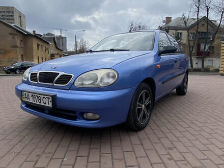 Шевроле Ланос 2007 у Києві на Automoto.ua Синій Шевроле Ланос, об'ємом двигуна 1.6 л та пробігом 181 тис. км за 3408 $, фото 1 на Automoto.ua