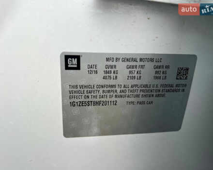 Белый Шевроле Малибу, объемом двигателя 1.5 л и пробегом 133 тыс. км за 11000 $, фото 6 на Automoto.ua