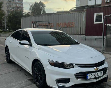 Белый Шевроле Малибу, объемом двигателя 1.5 л и пробегом 138 тыс. км за 10100 $, фото 1 на Automoto.ua