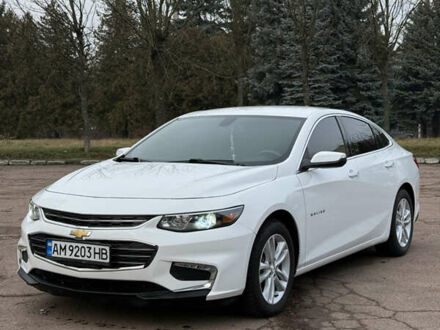 Білий Шевроле Малібу, об'ємом двигуна 1.5 л та пробігом 99 тис. км за 11499 $, фото 1 на Automoto.ua